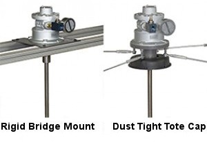 Pneumatic Direct Drive Tote Mixers